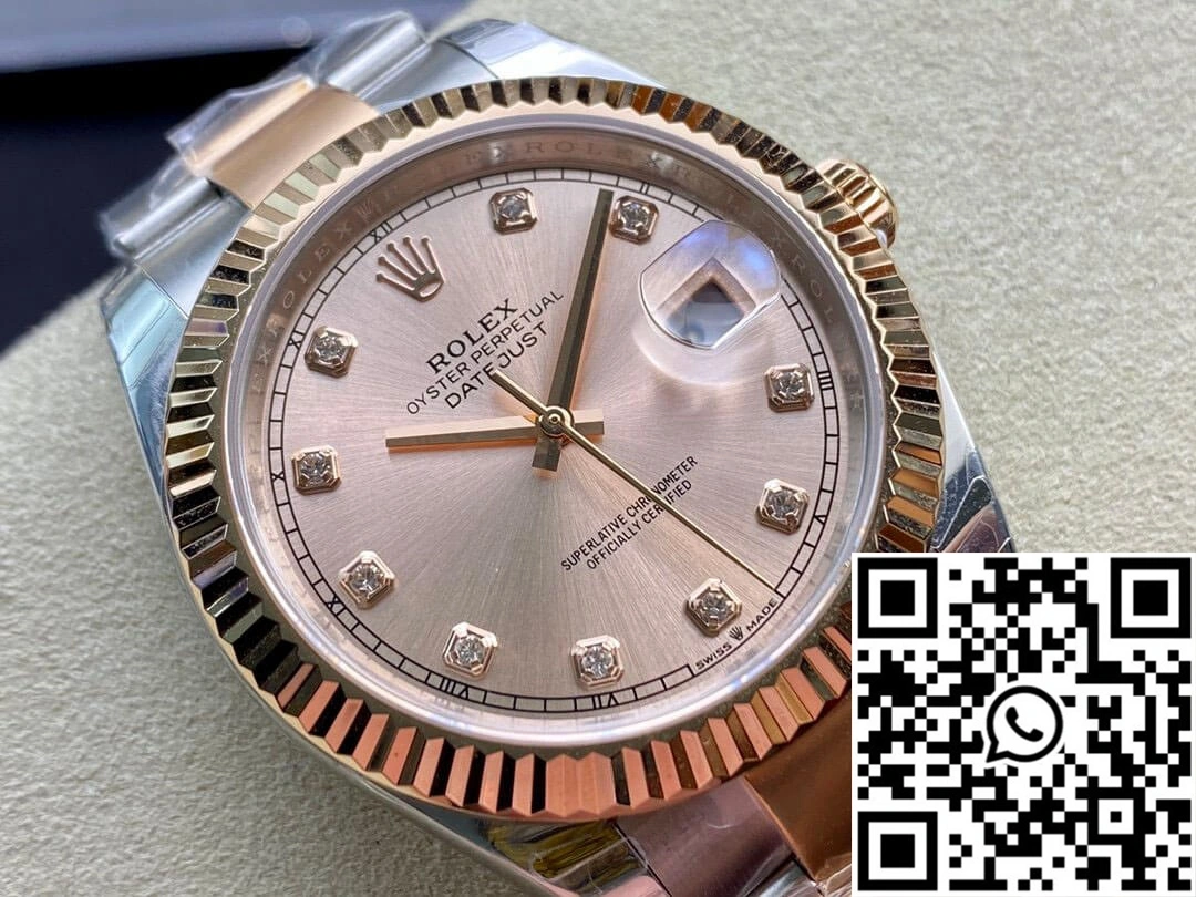 Rolex Datejust M126331-0007 41MM EW Factory V3 Rose Gold