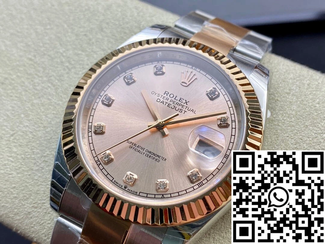 Rolex Datejust M126331-0007 41MM EW Factory V3 Rose Gold