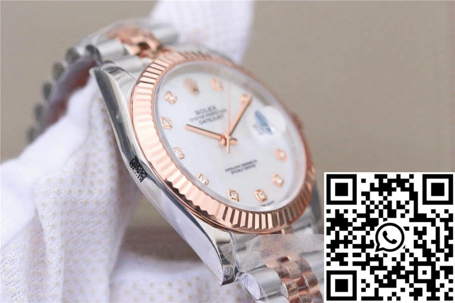 Rolex Datejust M126331-0014 EW Factory White Mother-Of-Pearl Dial
