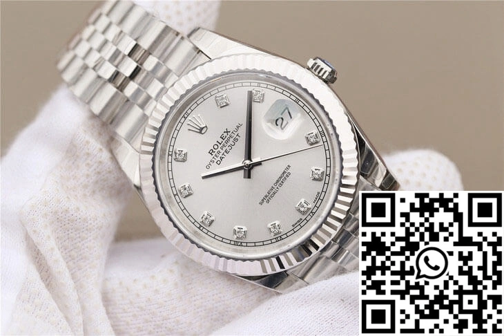 Rolex Datejust M126331 EW Factory White Diamond-set Dial