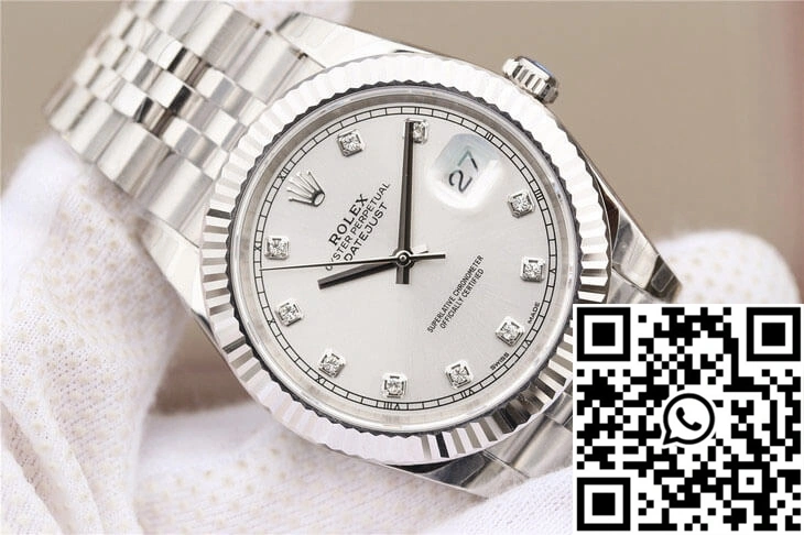 Rolex Datejust M126331 EW Factory White Diamond-set Dial