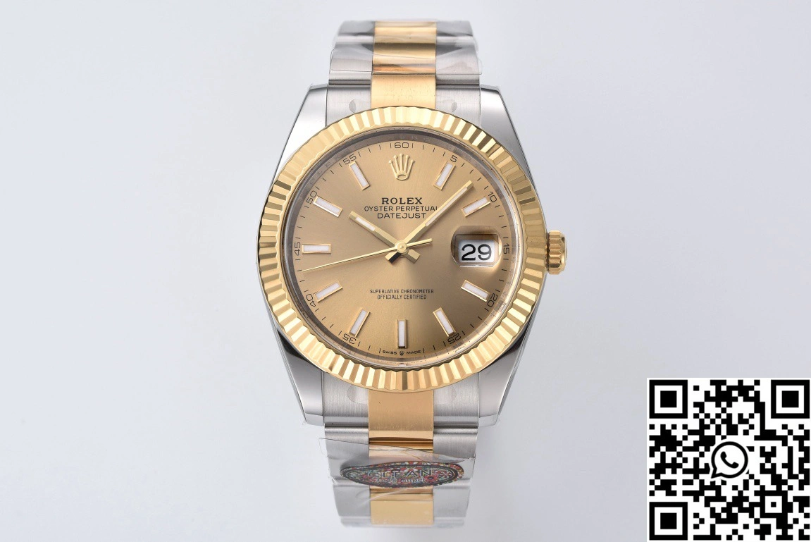 Rolex Datejust M126333-0009 Clean Factory Gold Dial