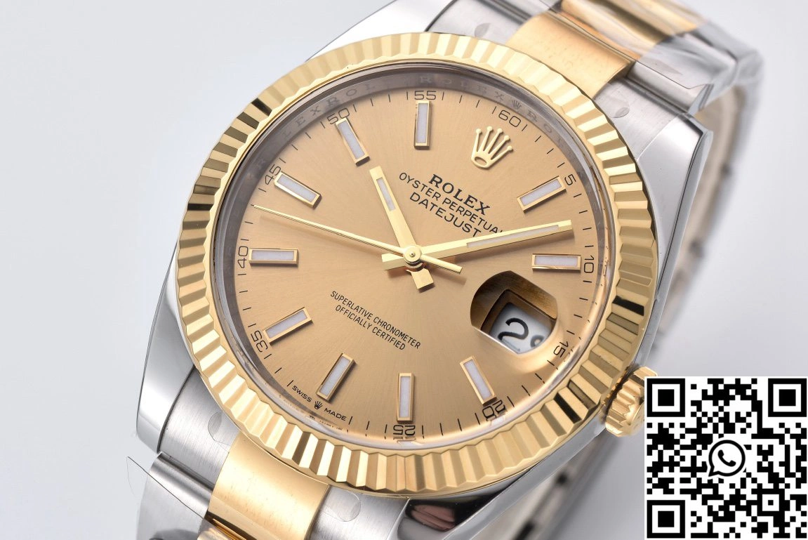 Rolex Datejust M126333-0009 Clean Factory Gold Dial