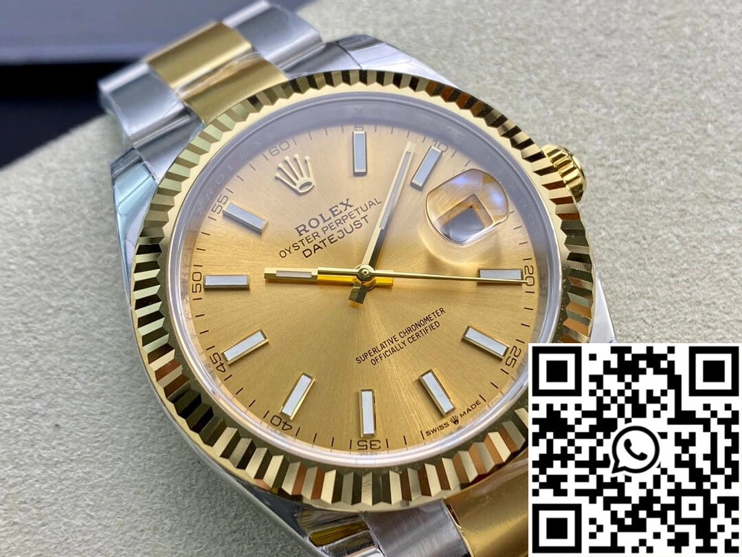 Rolex Datejust M126333-0009 EW Factory Yellow Gold
