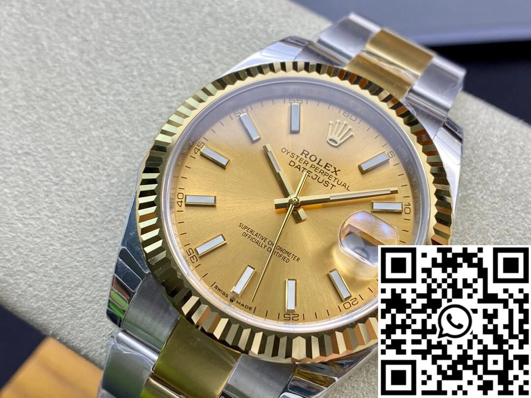 Rolex Datejust M126333-0009 EW Factory Yellow Gold