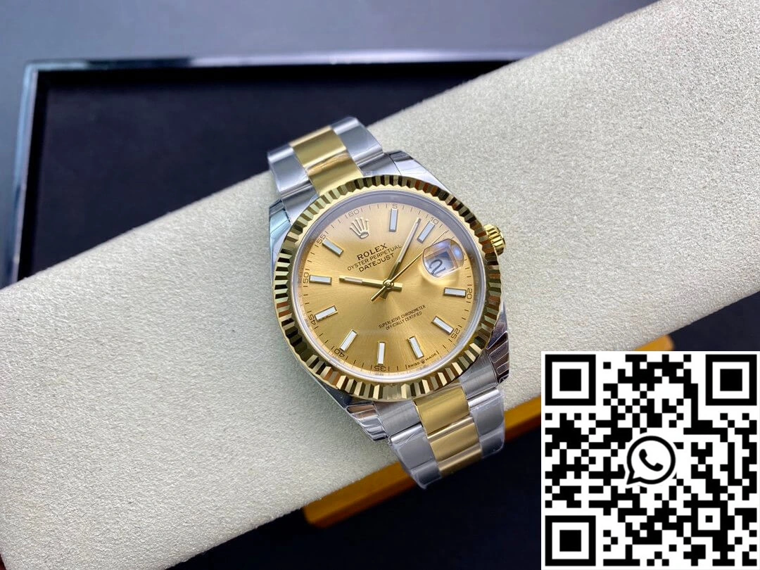 Rolex Datejust M126333-0009 EW Factory Yellow Gold