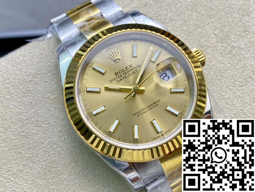 Rolex Datejust M126333-0009 VS Factory Gold Dial