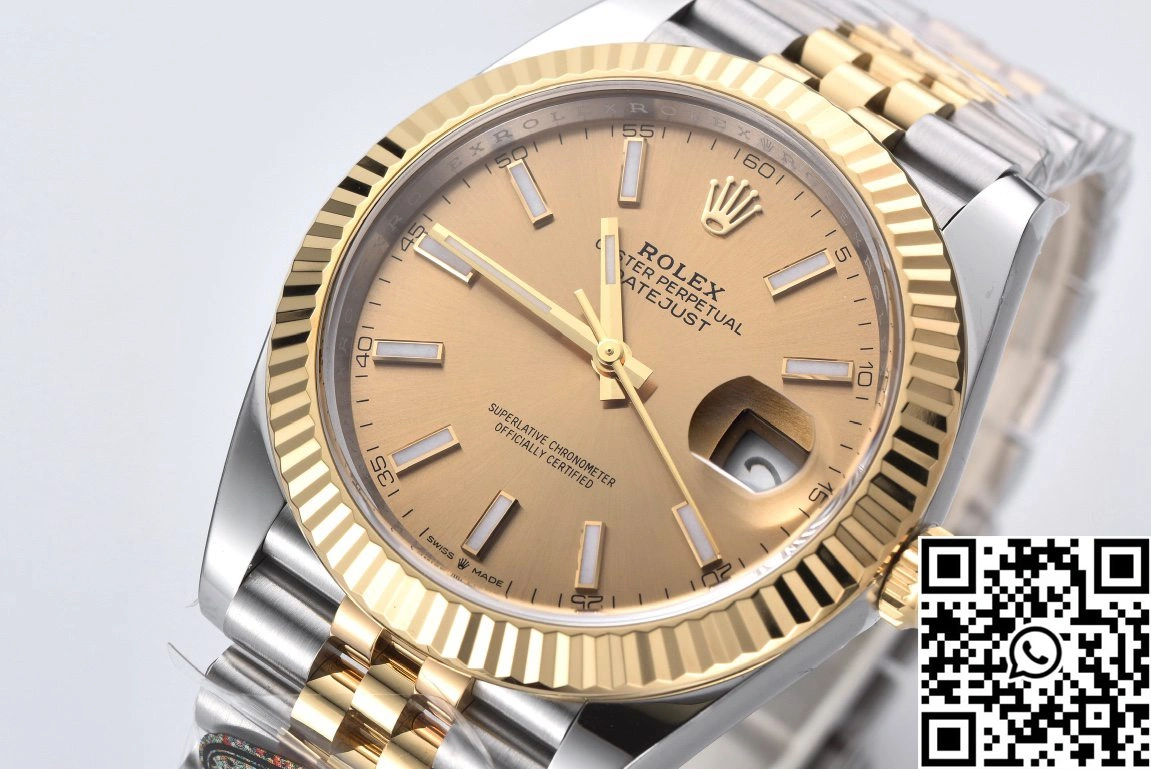Rolex Datejust M126333-0010 Clean Factory Gold Dial