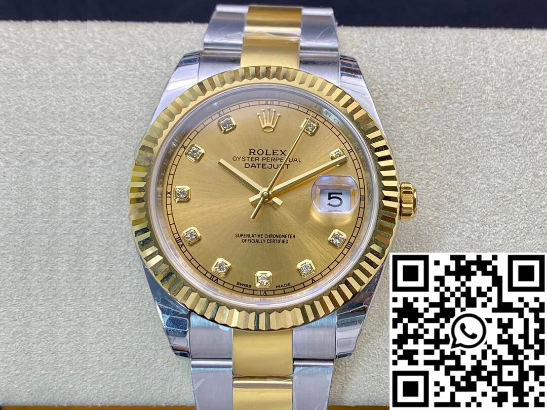 Rolex Datejust M126333-0011 EW Factory Yellow Gold