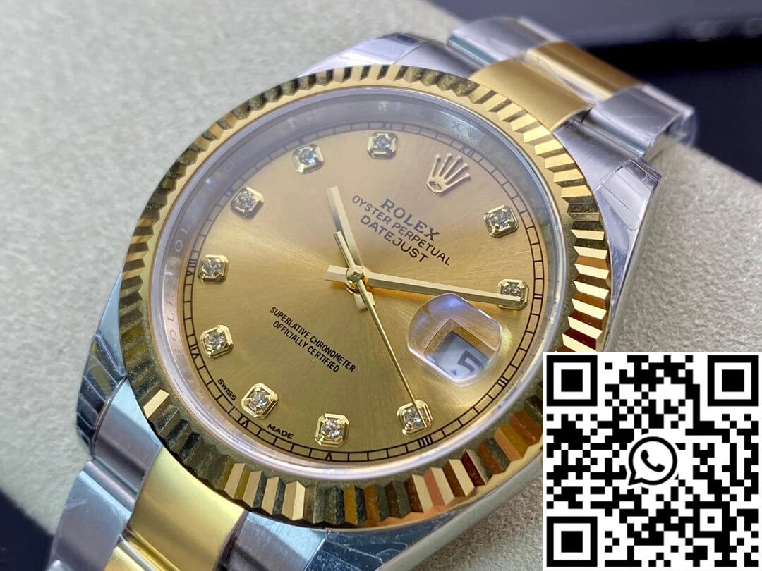Rolex Datejust M126333-0011 EW Factory Yellow Gold