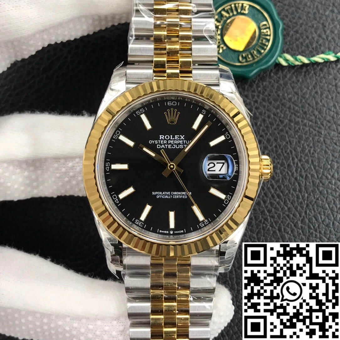 Rolex Datejust M126333-0014 VS Factory Black Dial