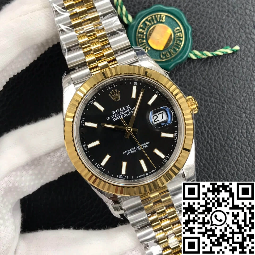 Rolex Datejust M126333-0014 VS Factory Black Dial