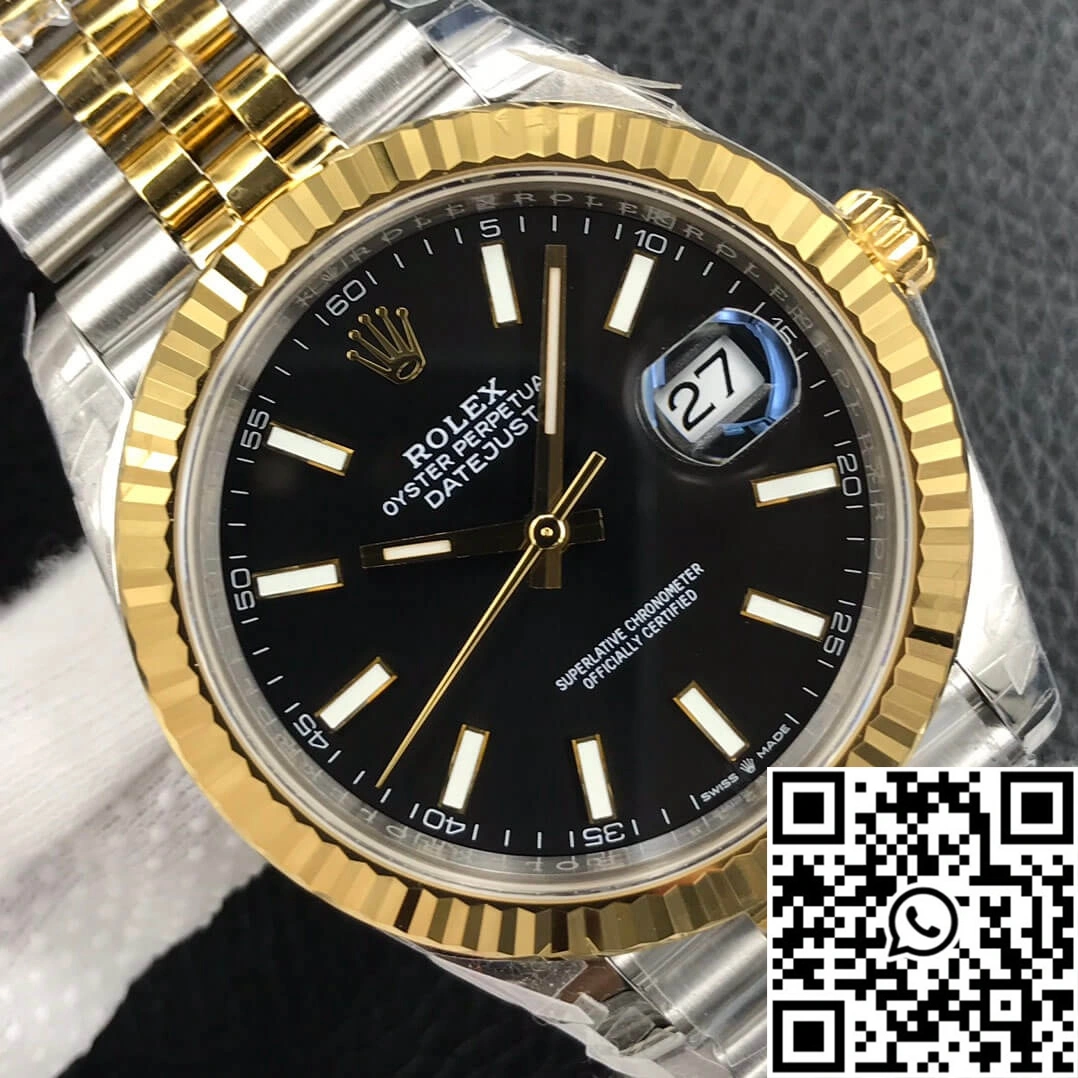 Rolex Datejust M126333-0014 VS Factory Black Dial