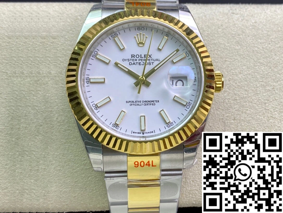 Rolex Datejust M126333-0015 EW Factory Yellow Gold
