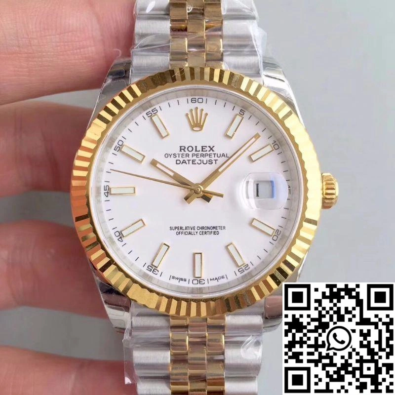 Rolex Datejust M126333-0016 EW Factory White Dial