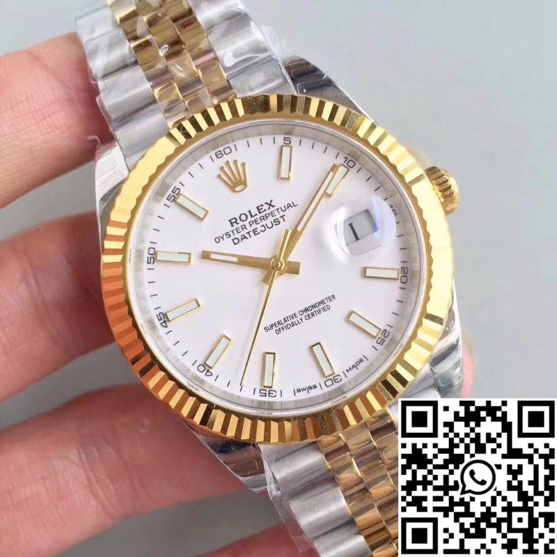 Rolex Datejust M126333-0016 EW Factory White Dial