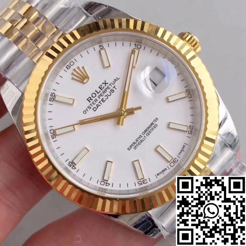 Rolex Datejust M126333-0016 EW Factory White Dial