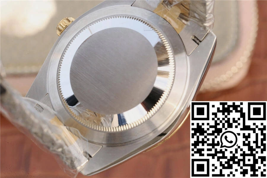 Rolex Datejust M126333-0018 EW Factory Yellow Gold White Dial