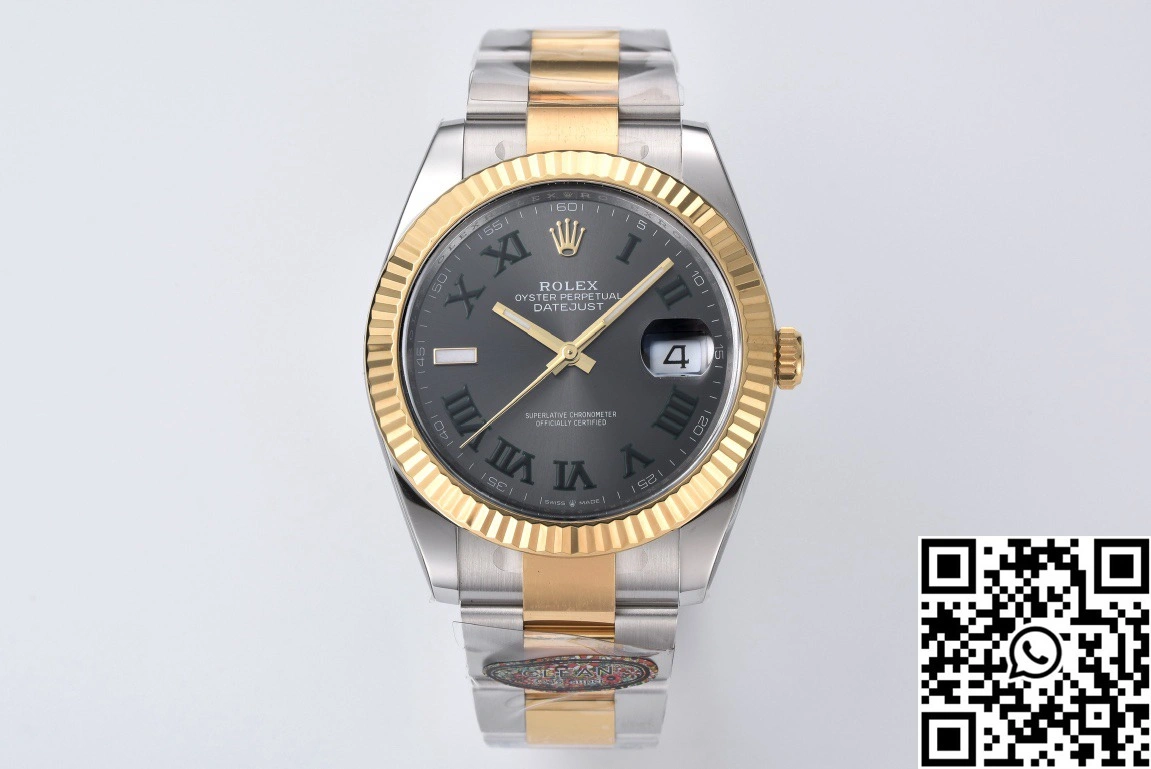 Rolex Datejust M126333-0019 Clean Factory Wimbledon Grey Dial