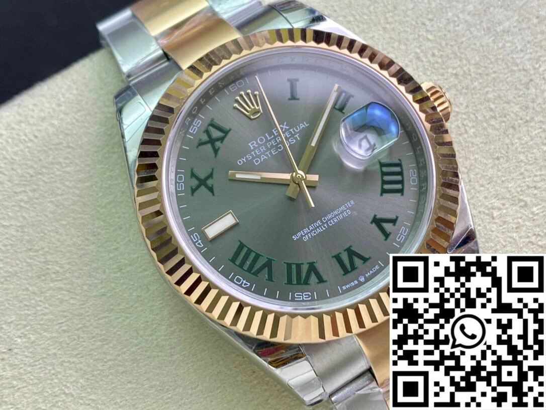 Rolex Datejust M126333-0019 EW Factory Yellow Gold