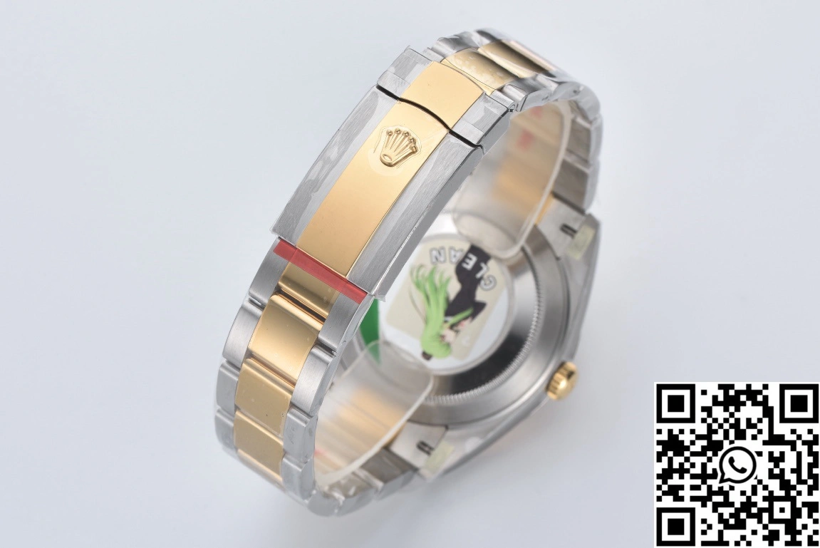 Rolex Datejust M126333-0020 Clean Factory Gold Motif Dial Oyster Band