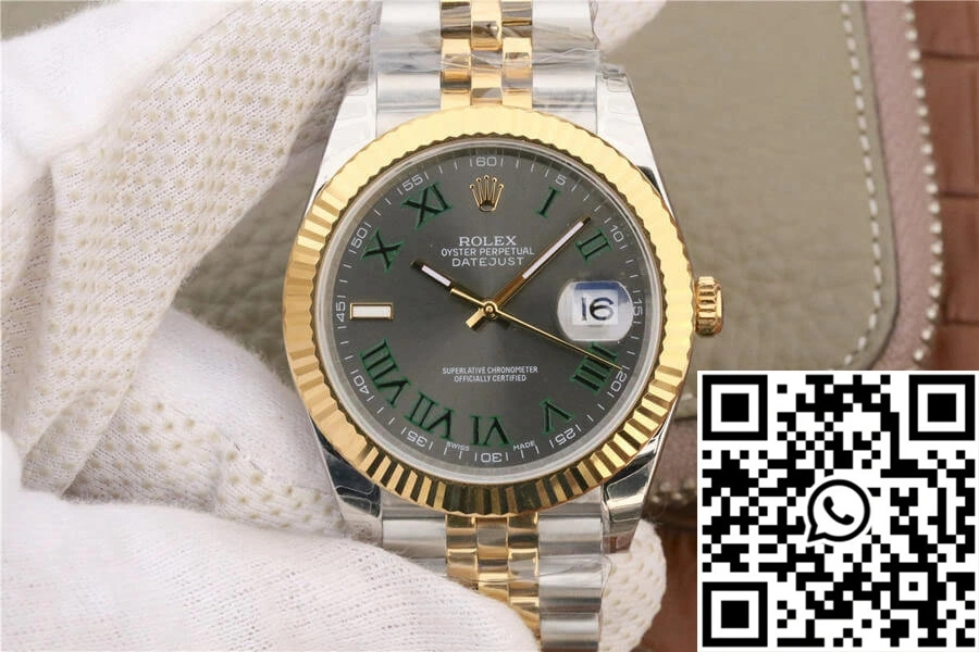 Rolex Datejust M126333-0020 EW Factory Yellow Gold
