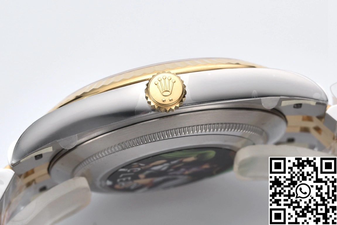 Rolex Datejust M126333 Clean Factory Gold Motif Dial