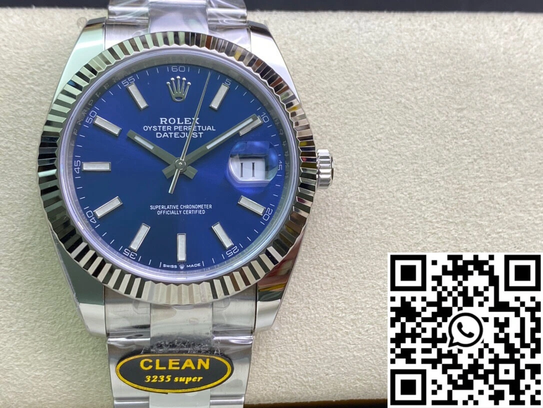 Rolex Datejust M126334-0001 Clean Factory Blue Dial