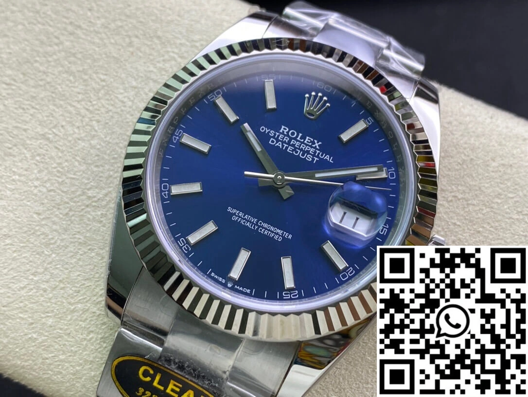 Rolex Datejust M126334-0001 Clean Factory Blue Dial