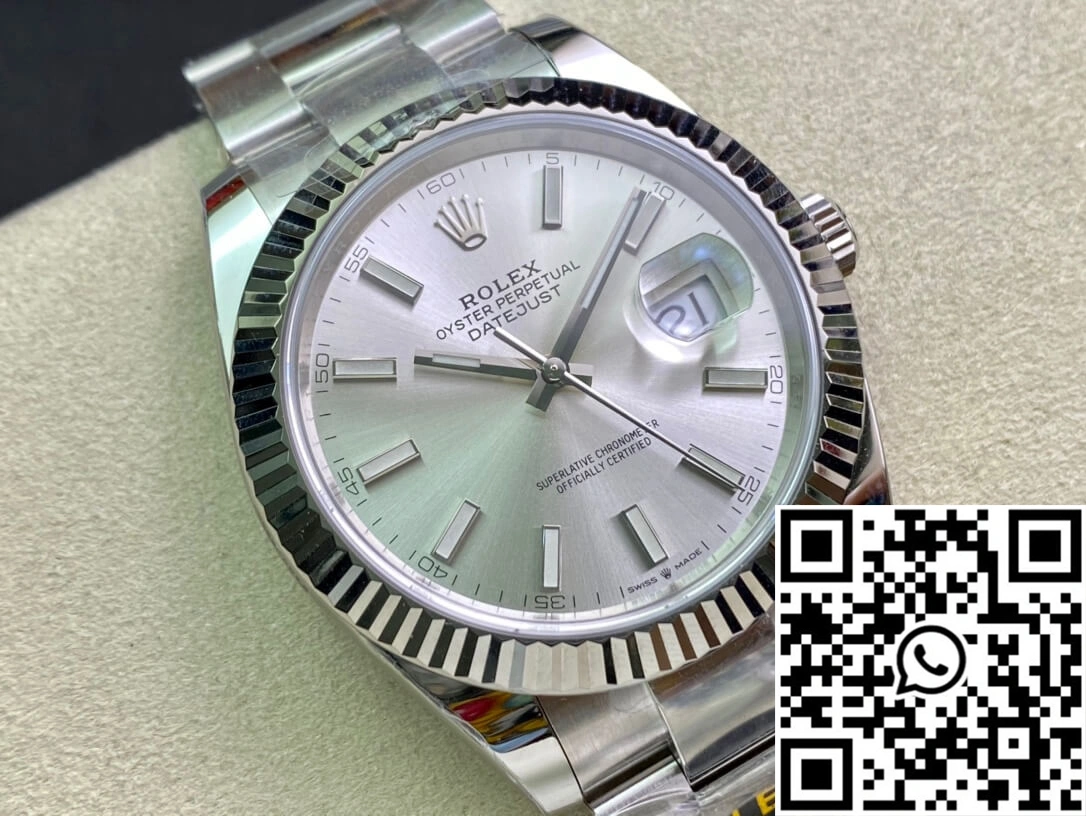Rolex Datejust M126334-0003 Clean Factory Silver Dial