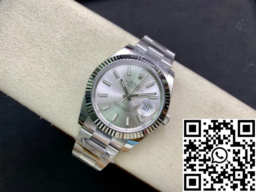 Rolex Datejust M126334-0003 Clean Factory Silver Dial