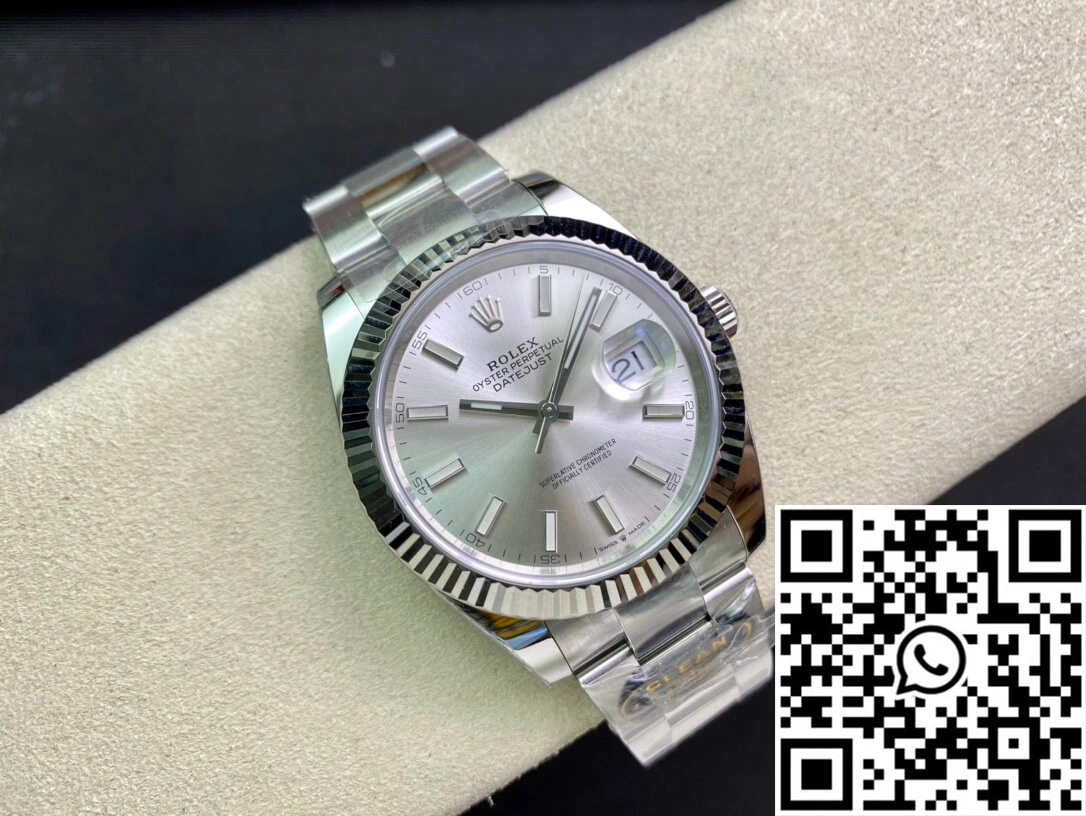 Rolex Datejust M126334-0003 Clean Factory Silver Dial