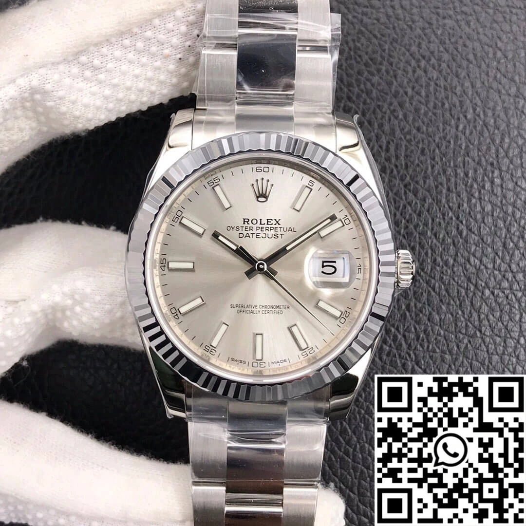 Rolex Datejust M126334-0003 VS Factory Silver Dial