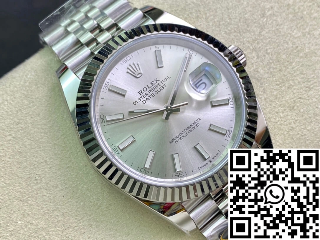 Rolex Datejust M126334-0004 Clean Factory Silver Dial
