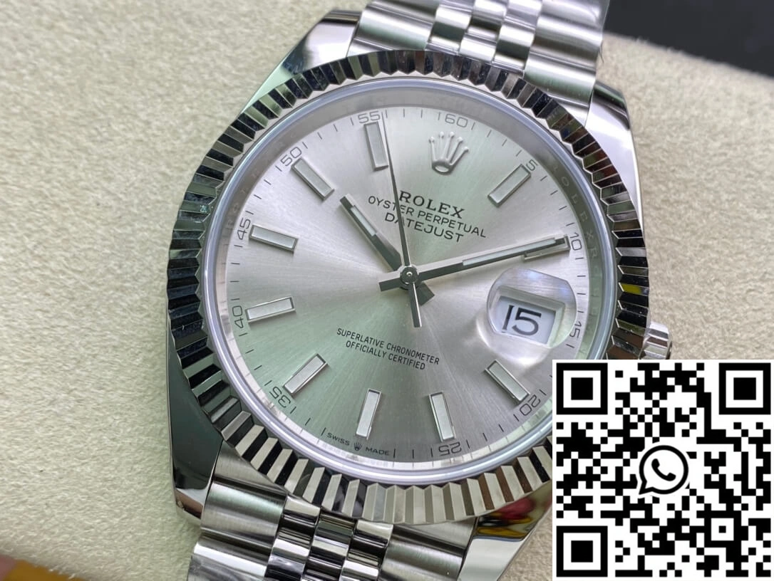 Rolex Datejust M126334-0004 Clean Factory Silver Dial