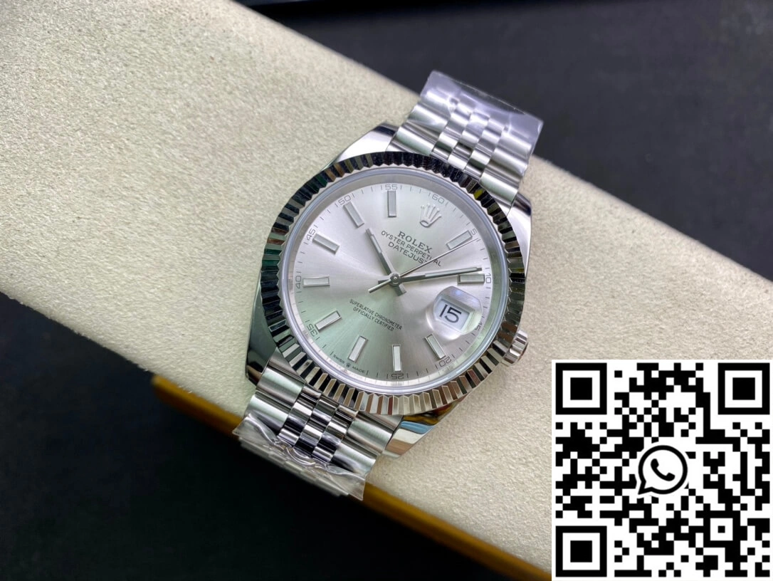 Rolex Datejust M126334-0004 Clean Factory Silver Dial