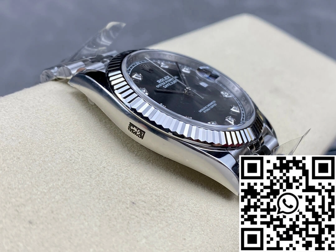 Rolex Datejust M126334-0006 Clean Factory Diamond Gray Dial