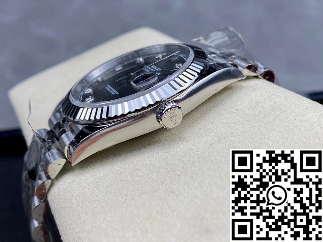 Rolex Datejust M126334-0006 Clean Factory Diamond Gray Dial