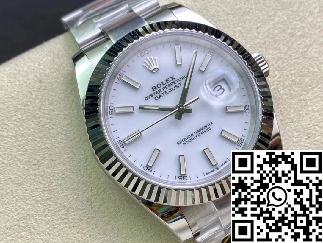 Rolex Datejust M126334-0009 Clean Factory White Dial