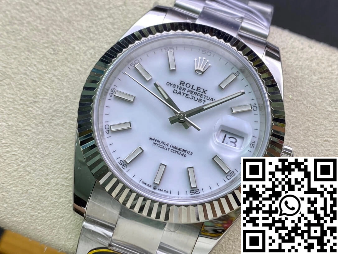 Rolex Datejust M126334-0009 Clean Factory White Dial