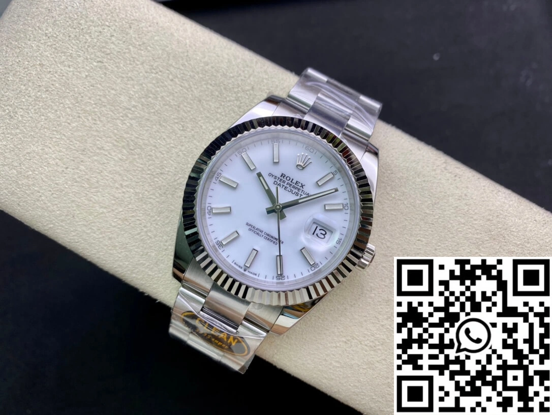 Rolex Datejust M126334-0009 Clean Factory White Dial