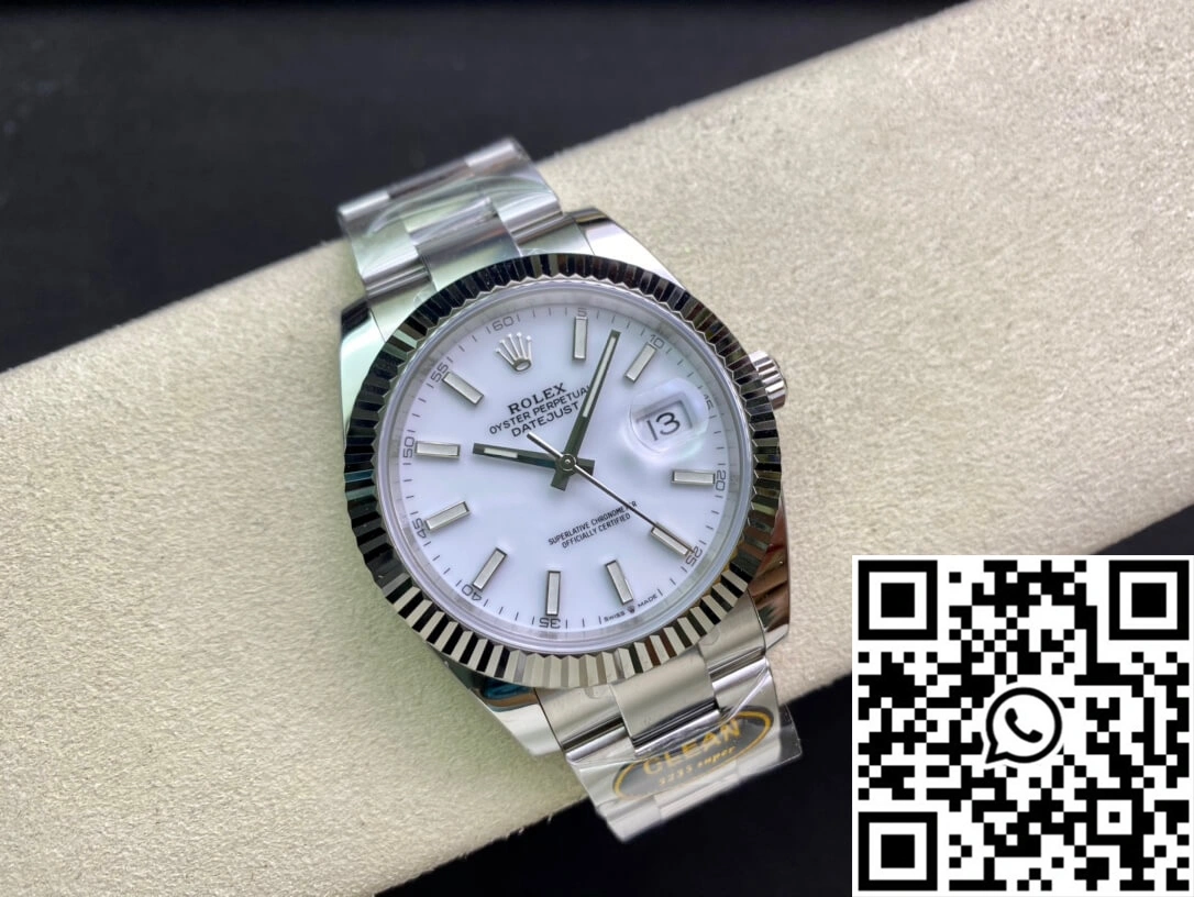 Rolex Datejust M126334-0009 Clean Factory White Dial