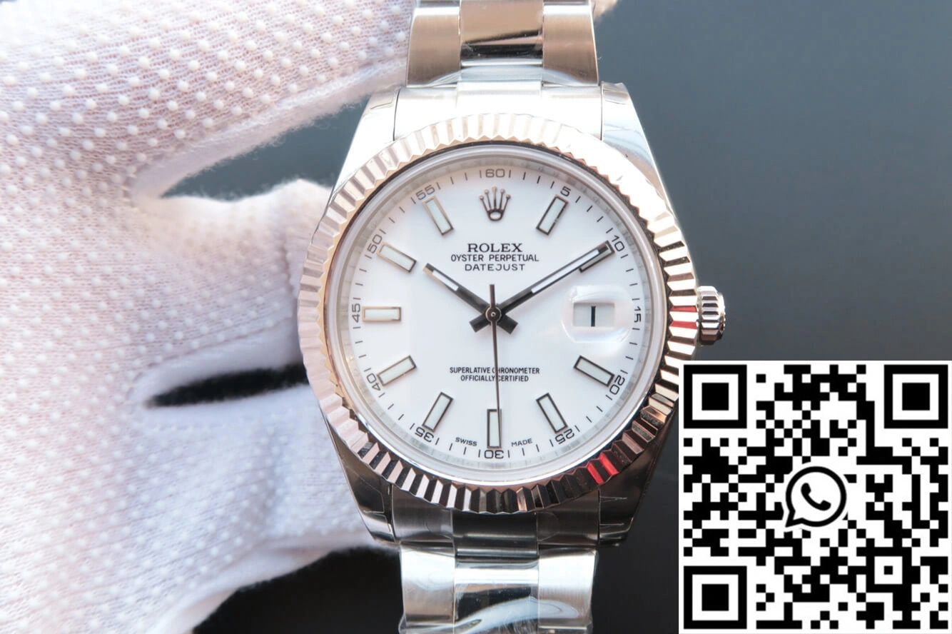 Rolex Datejust M126334-0009 EW Factory White Dial