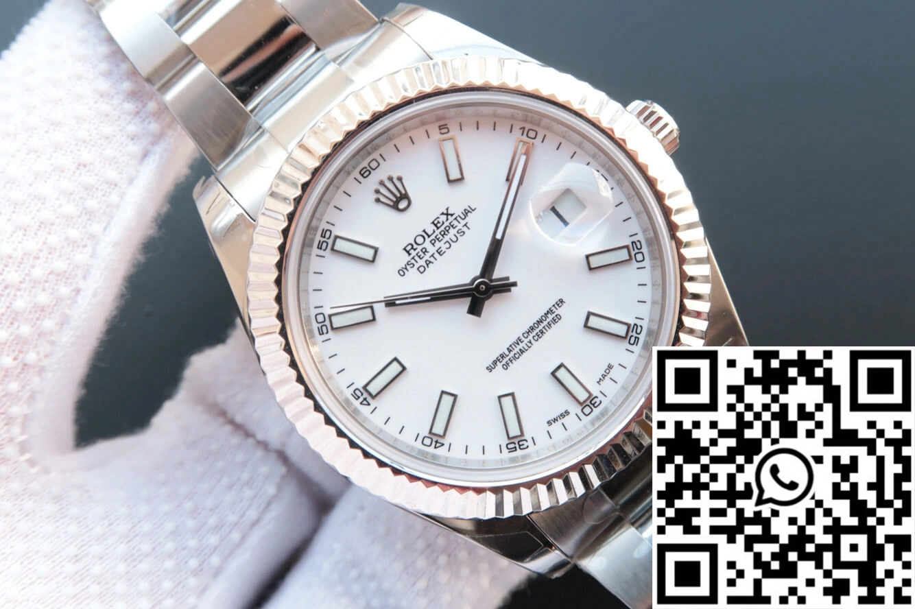 Rolex Datejust M126334-0009 EW Factory White Dial