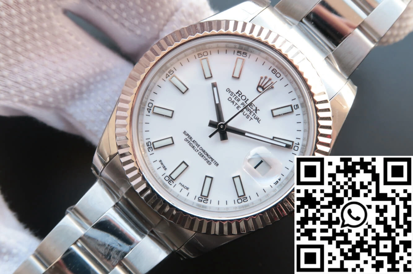 Rolex Datejust M126334-0009 EW Factory White Dial