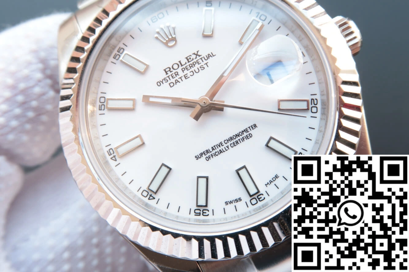 Rolex Datejust M126334-0009 EW Factory White Dial