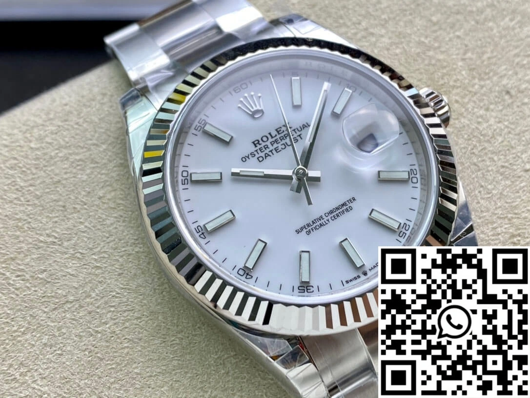 Rolex Datejust M126334-0009 VS Factory White Dial