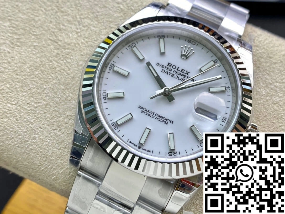 Rolex Datejust M126334-0009 VS Factory White Dial