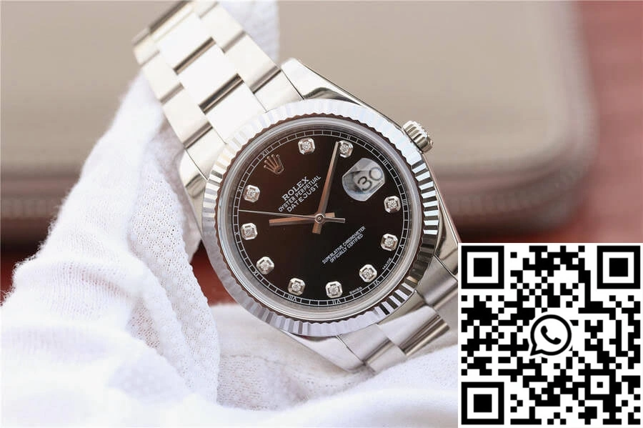 Rolex Datejust M126334-0011 EW Factory Black Dial