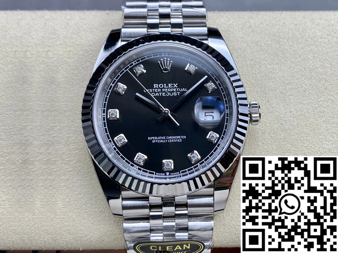 Rolex Datejust M126334-0012 Clean Factory Black Dial